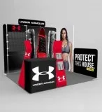 Affordable Exhibit Display  Pop Up Booth Display Solution