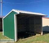 Run in shed loafing shed animal shelter 10x12