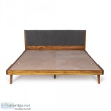 Bed Buy Pictor Teak Wood Bed Online at Best prices starting from