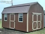 Lofted barn storage building 12x16