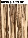 Porcelain wood tile