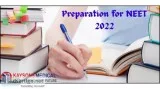 Preparation for NEET 2022