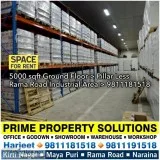Ground Floor Available for Rent in Rama Road Industrial Area