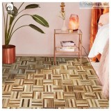 Shop Hair on Leather Modern Rugs Online At Cocoon Fine Rugs