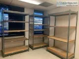 Garage utility shelves