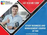 Study business courses in the best college in Australia.