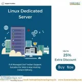 Low cost linux dedicated server