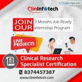Job oriented internship based clinical research training - clini