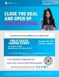 HIRING EVENT Field Sales Representative - Albuquerque NM