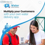 Online water delivery software