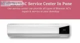 Blue star ac service center in pune