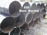 55 gallon BARRELS Burn Barrels  Rain Barrels