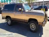 1989 Dodge Ram Charger LE 150 Special Order Vehicle