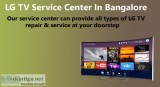 Lg tv service center in bangalore