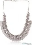 Shop artificial silver plated necklaace online