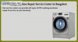 Ifb washing machine service center in bangalore