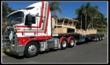 Flatbed Truck With Crane Hire  Otmtransport.com.au