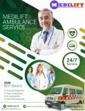 Get Medilift Ground Ambulances Service in Janakpuri at Low-Fare