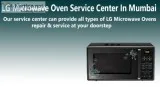 Lg microwave oven service center in mumbai