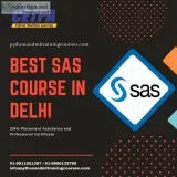 Start job oriented best online sas course in delhi