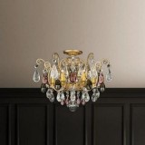Buy Schonbek 3584 Renaissance Rock Crystal 6 Light Ceiling Mount