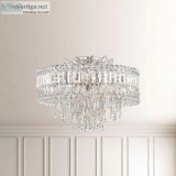 Schonbek LR1004 Triandra 5 Light Ceiling Mount  Luxury Wall Scon