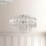 Schonbek LR1004 Triandra 5 Light Ceiling Mount  Luxury Wall Scon