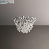 Schonbek TR1201 Trilliane Strands 4 Light Ceiling Mount  Modern 