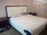 KINGSIZW MATTRESS BED HEADBOARD BOXSPRING 2 NIGHT TABLES