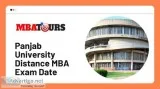 Panjab University Distance MBA Exam Date