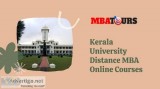Kerala University Distance MBA Online Courses
