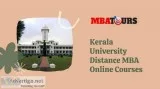 Kerala University Distance MBA Online Courses