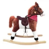 Kids Plush Ride On Pony Rocking Horse  FREE SHIPPING