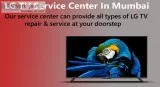 Lg tv service center in mumbai