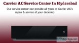 Carrier ac service center in hyderabad
