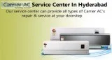 Carrier ac service center in hyderabad