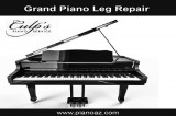 Grand Piano Leg Repair