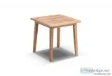 Shop Latest Design Hamilton Teak Timber Side Table