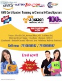 AWS Certification in Chennai and Velachery