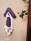 Fairy Door (house) with purple color Fairy
