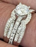 Diamond wedding ring - 5300