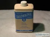 Medicated Bismoline Powder (B &ndash Baby) tin plate container -
