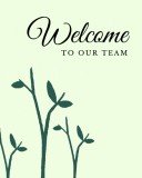 Welcome to the team gif cards