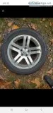 snow tire with rims
