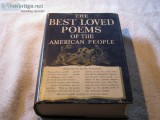 THE BEST LOVED POEMS OF THE AMERICAN PEOPLE &ndash copyright 193