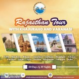 Rajasthan tour with khajuraho and varanasi