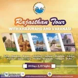 Rajasthan tour with khajuraho and varanasi