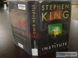 STEPHEN KING The Institute. hardcover w dustjacket. 2019 ex-libr