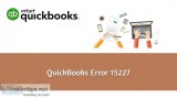 Quickbooks error 15227