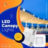 Buy Now LED Canopy Lights For Hallways Gas Stations